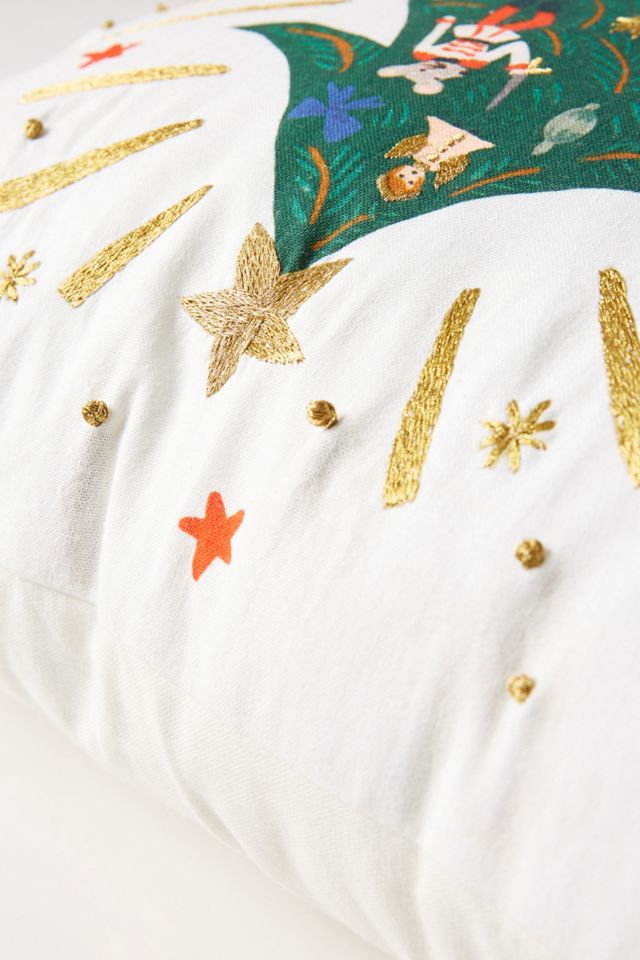 Rifle Paper Co. for Anthropologie Holiday Cheer Pillow #3