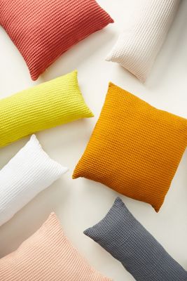 Woven Waffle Pillow