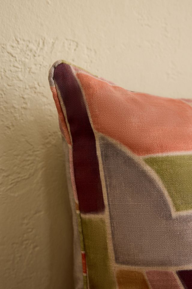 Geo Digital Print Rectangle Cushion #1