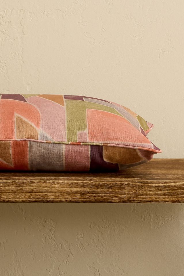 Geo Digital Print Rectangle Cushion #2
