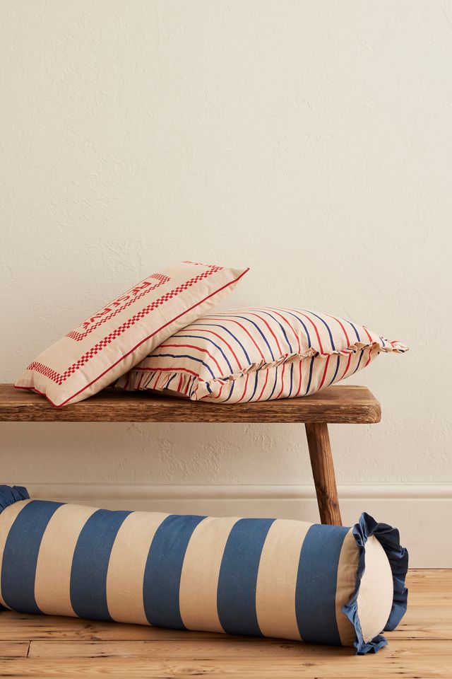 Coussin Volant Long Marinière Anna + Nina #3