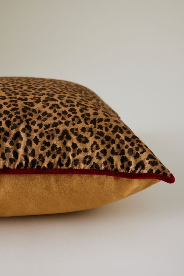 Coussin imprimé léopard Anna + Nina #4