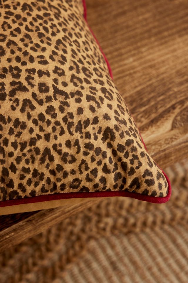 Coussin imprimé léopard Anna + Nina #5