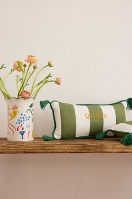 Anna + Nina Tasseled Queen Cushion