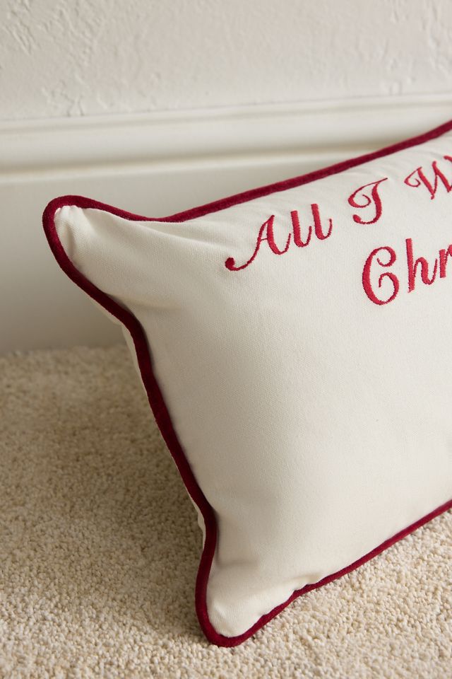 Anna + Nina All I Want for Christmas is Sleep Cushion #1