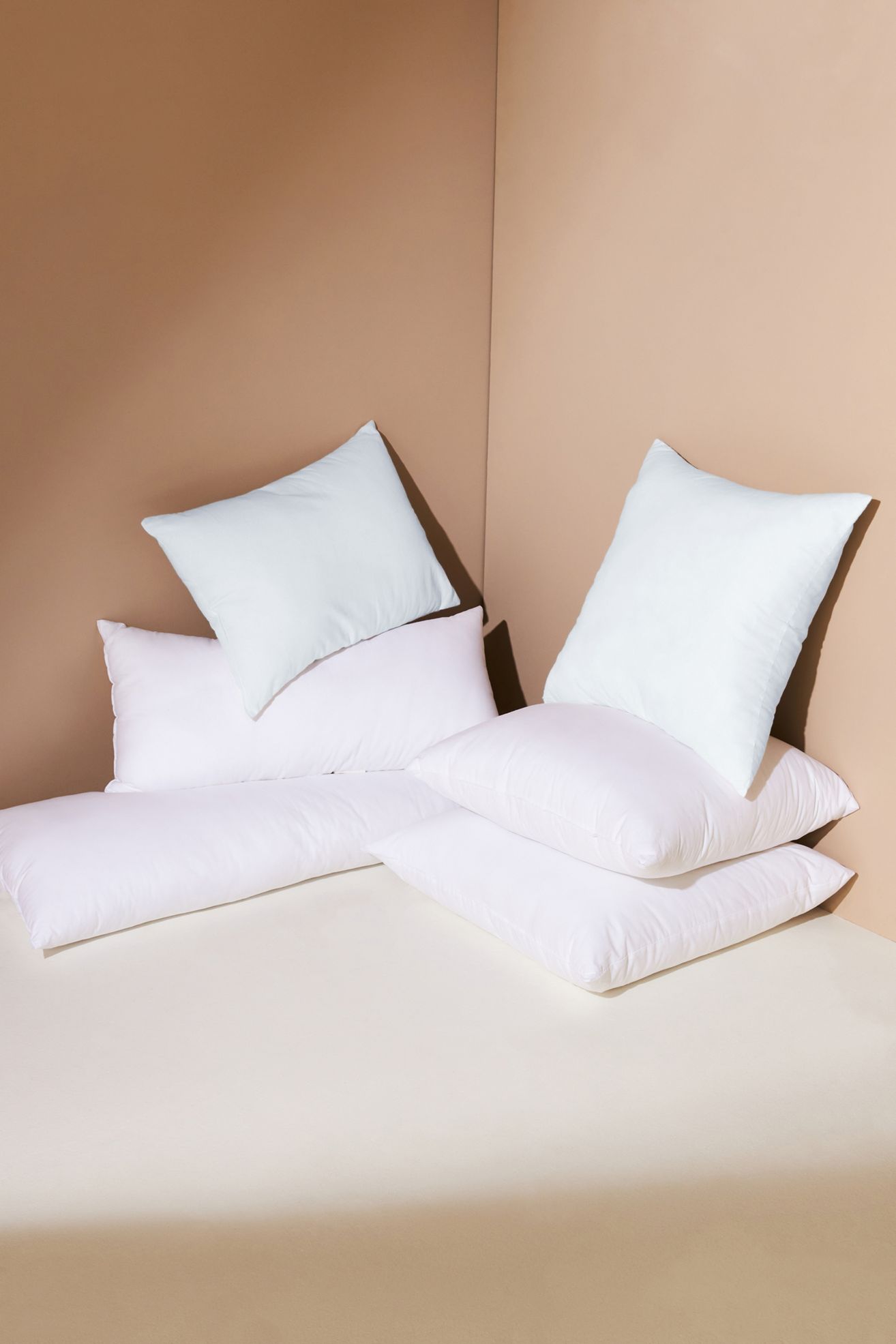 Decorative Pillow Insert - White, Standard, 20" X 20"