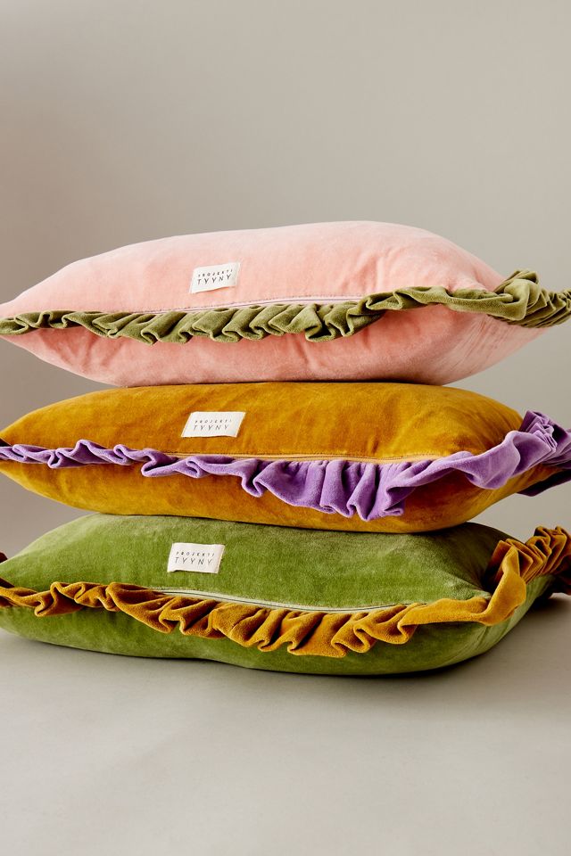 Projektityyny Velvet Ruffle Cushion #2