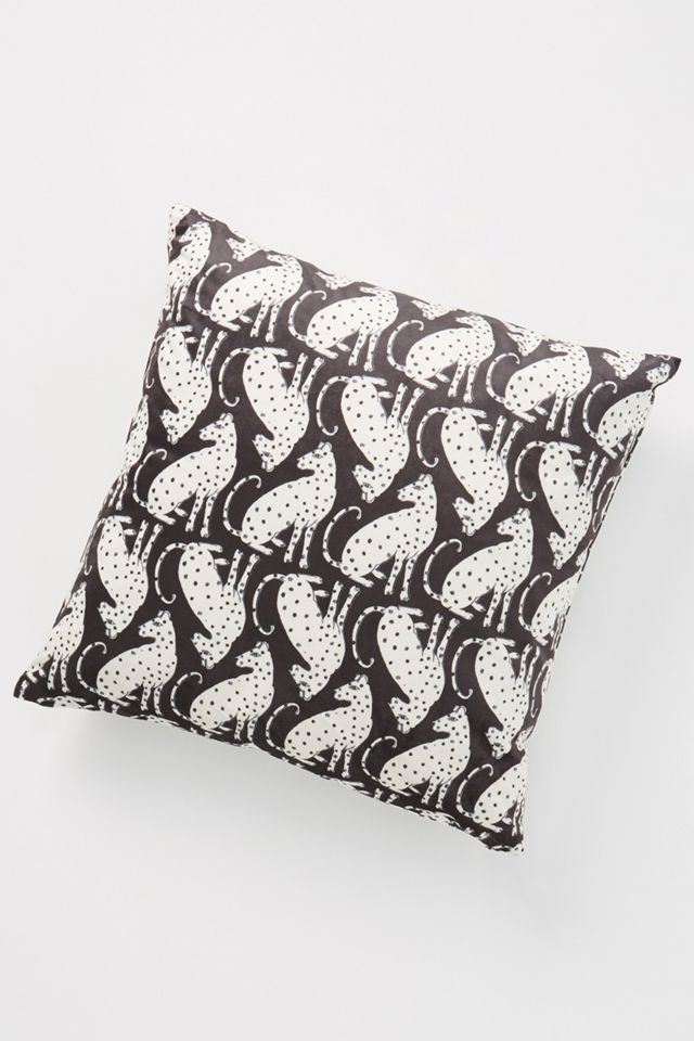 Cecily Feline Velvet Pillow #1