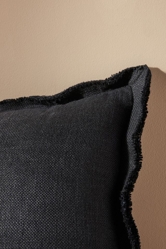 Luxe Linen Blend Pillow Anthropologie