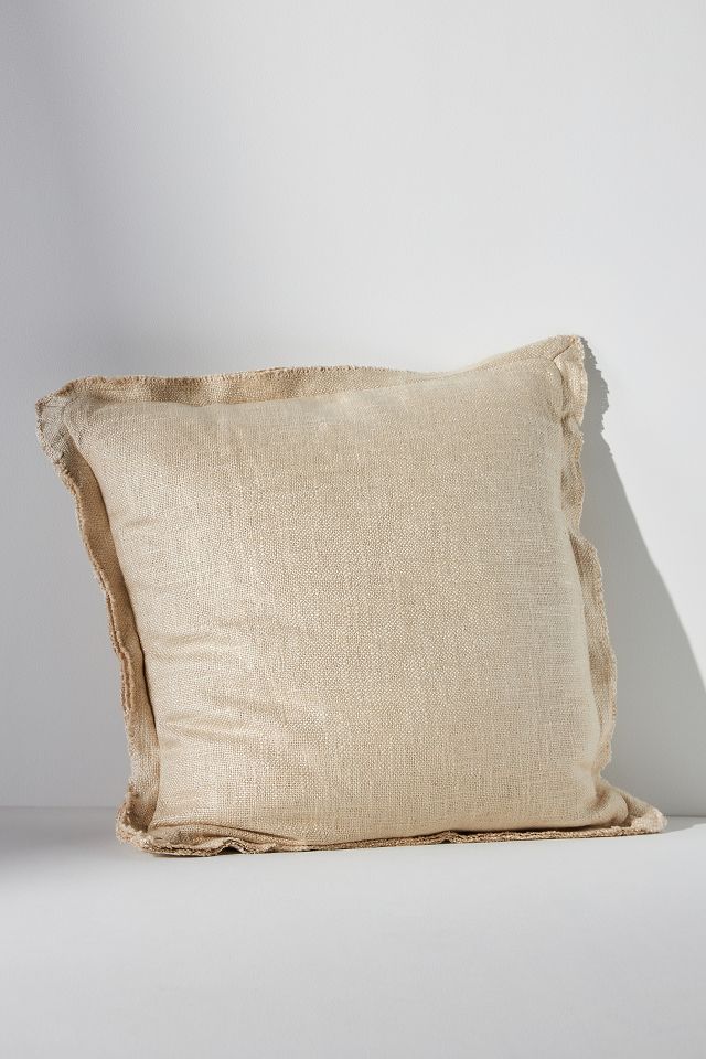 Coussin en mélange de lin de luxe #3