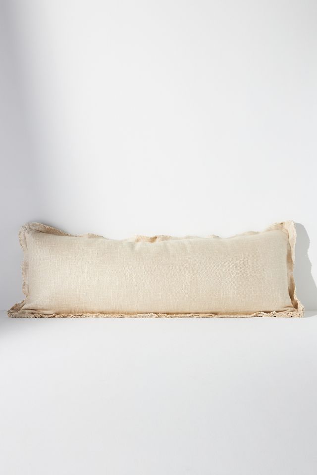 Coussin en mélange de lin de luxe #4