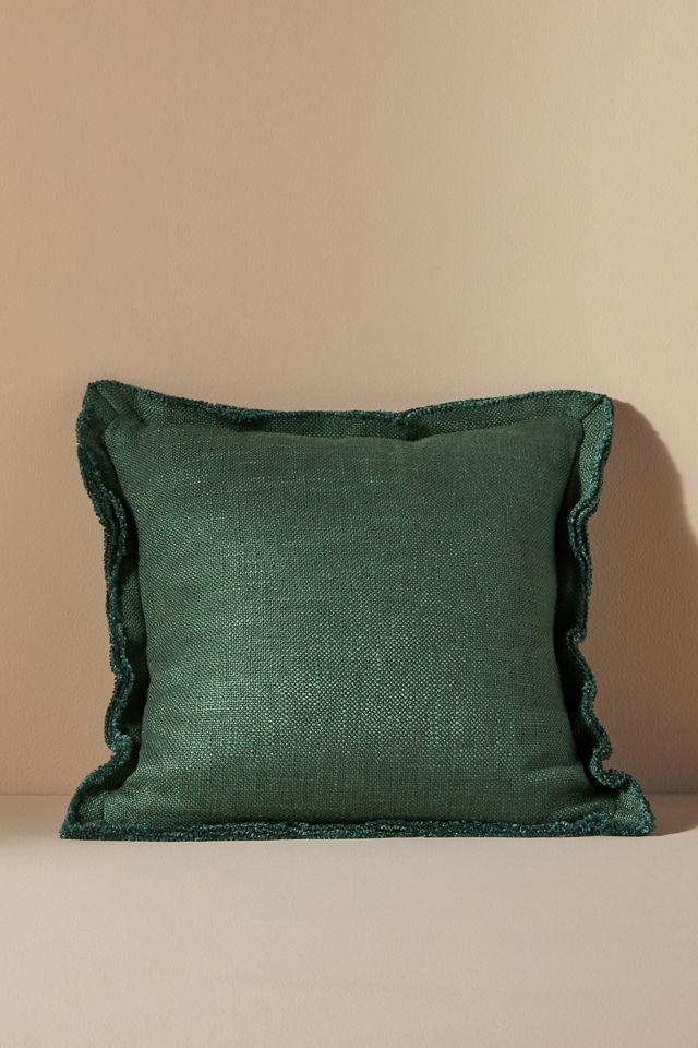 Luxe Linen Blend Pillow | Anthropologie