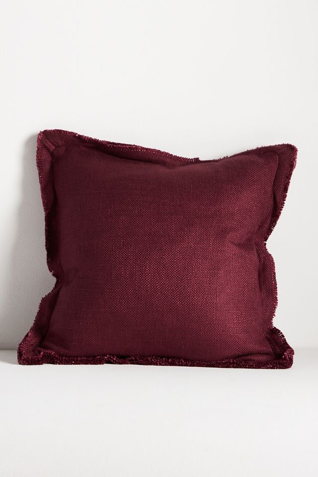 Luxe Linen Blend Pillow | Anthropologie