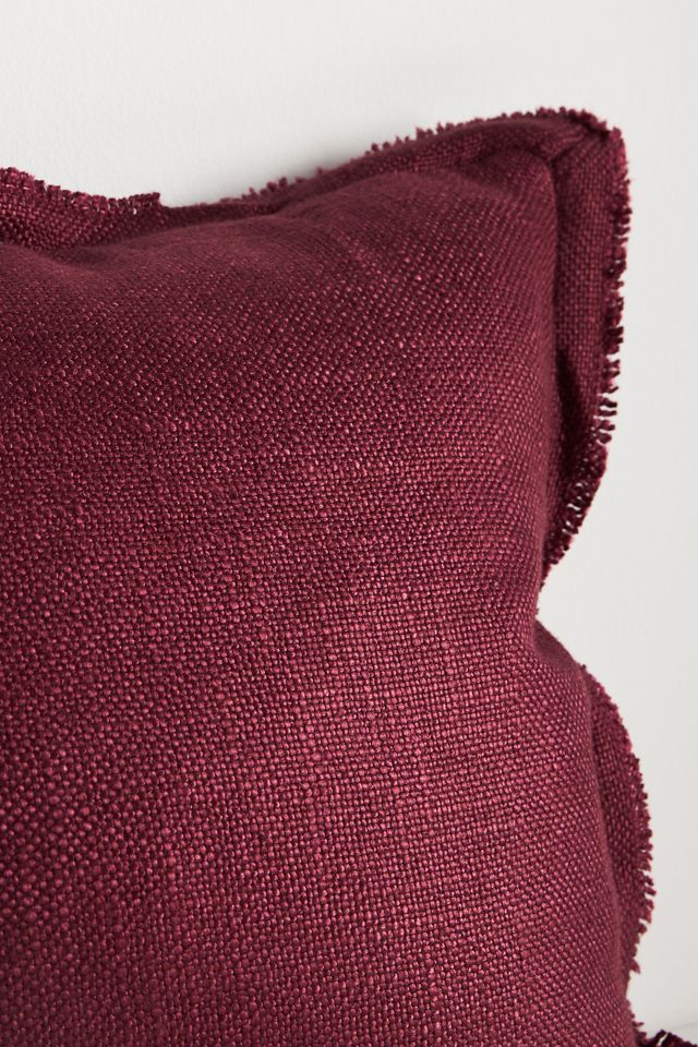 Luxe Linen Blend Pillow | Anthropologie