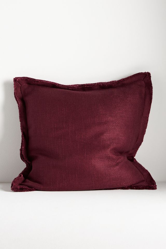Luxe Linen Blend Pillow | Anthropologie
