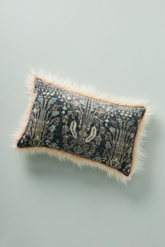 Shaggy Faux Fur Pillow #1