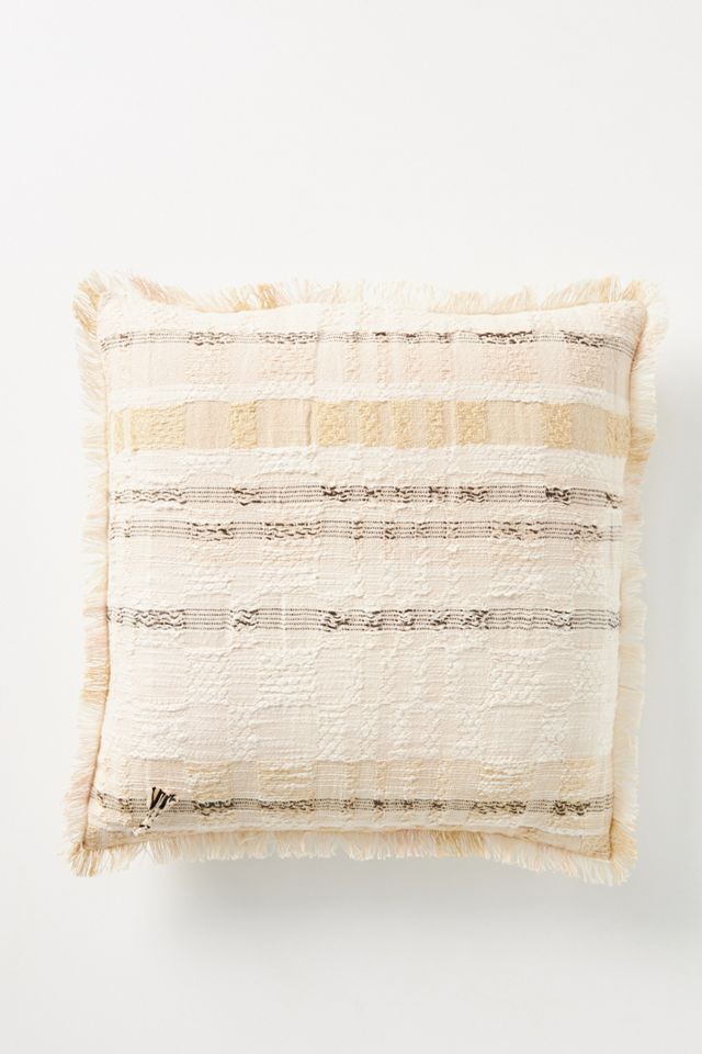 Fringed Penny Pillow #1