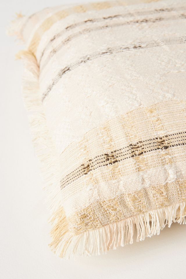 Fringed Penny Pillow #2