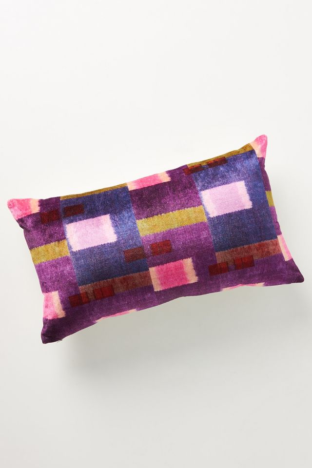 Anthropologie velvet pillow sale