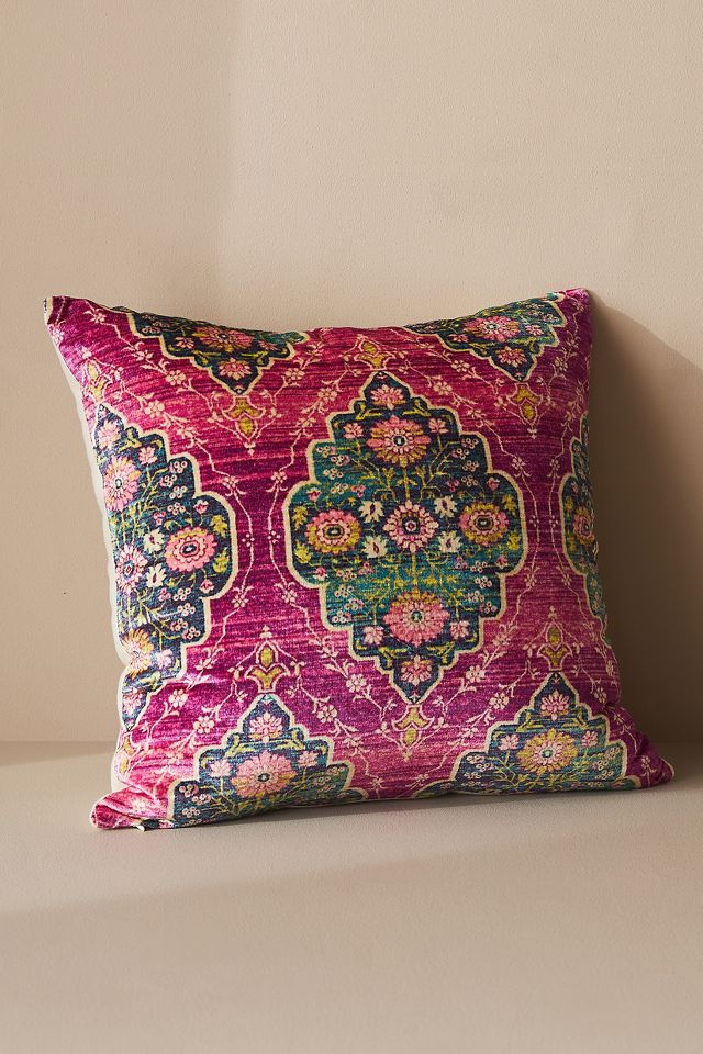 Anthropologie on sale velvet pillow