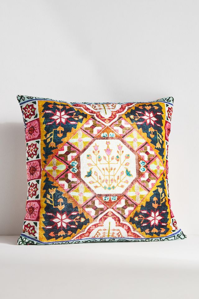 Anthropologie velvet hot sale pillow