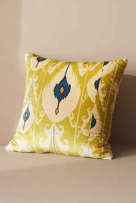 Vibrant Global Velvet Pillow