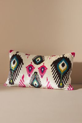 Vibrant Global Velvet Pillow