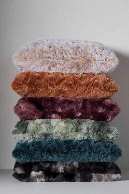 Luxe Faux Fur Pillow | AnthroLiving