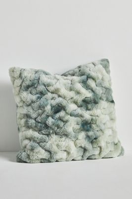 Luxe Sculpted Faux Fur Pillow