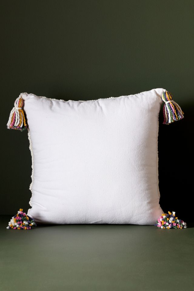 Seasons Greetings Hooked Pillow #3