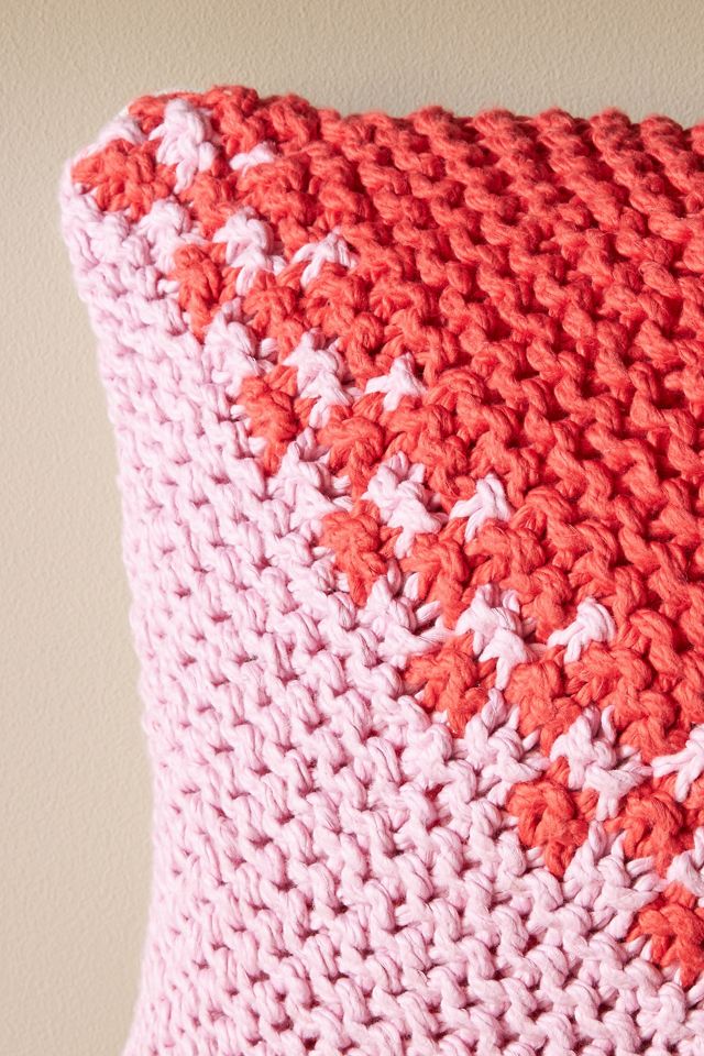 Hand-Knit Lawrence Pillow #3