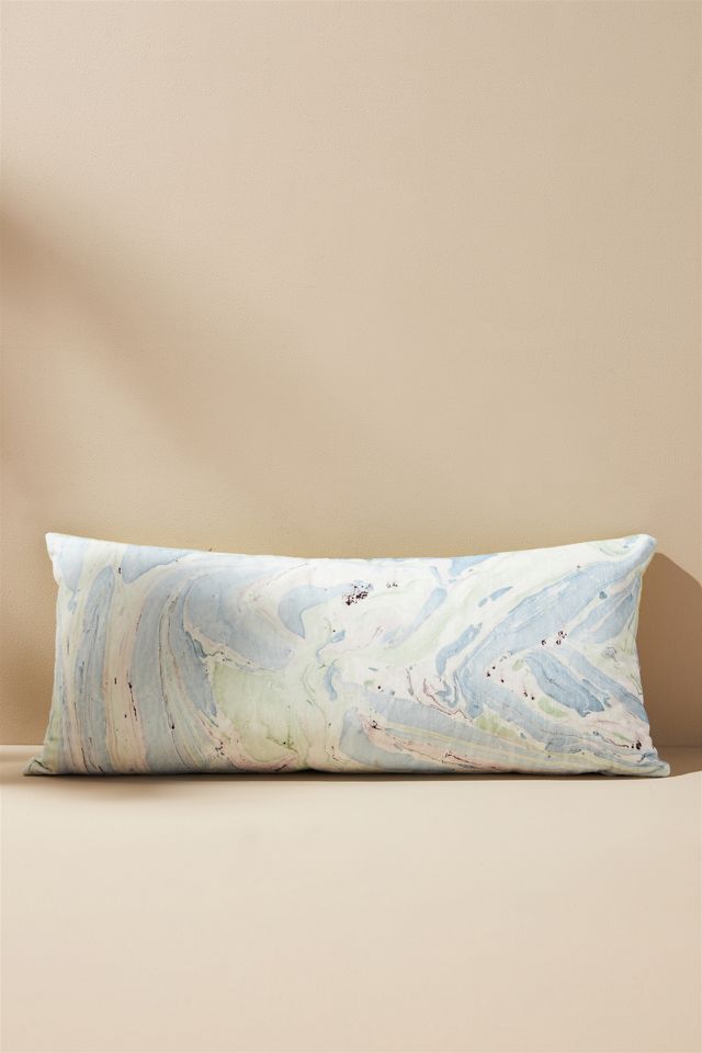 Marbled Zooey Pillow #1