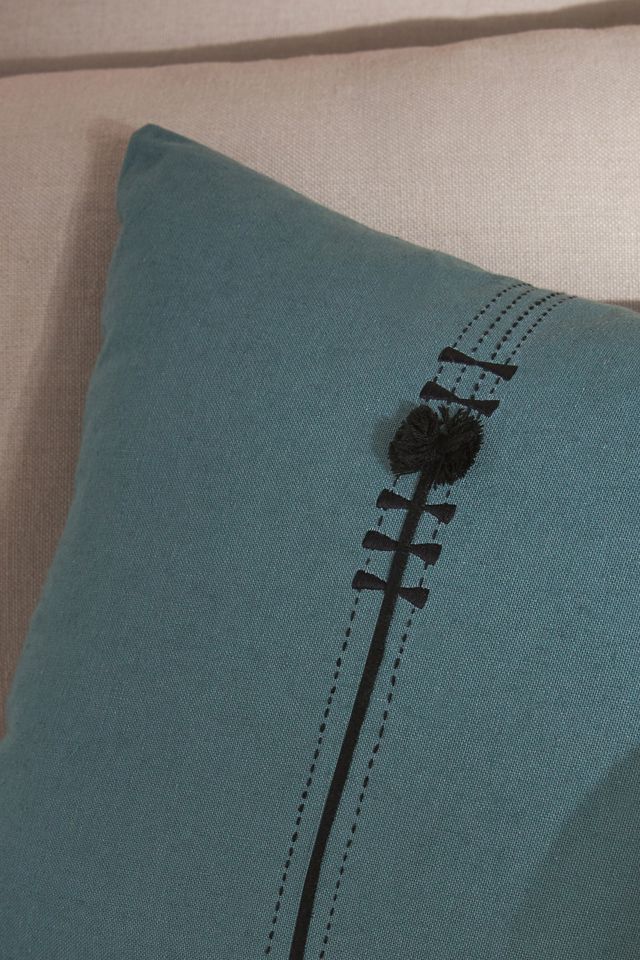 Amber Lewis for Anthropologie Embroidered Pillow #2