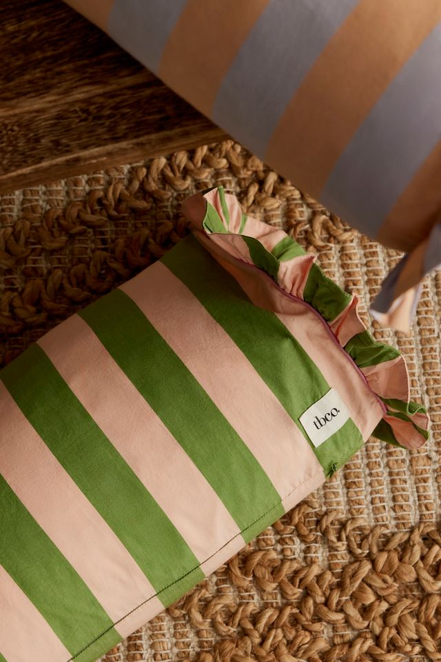 Coussin Traversin TBCo Rayures Vertes #1