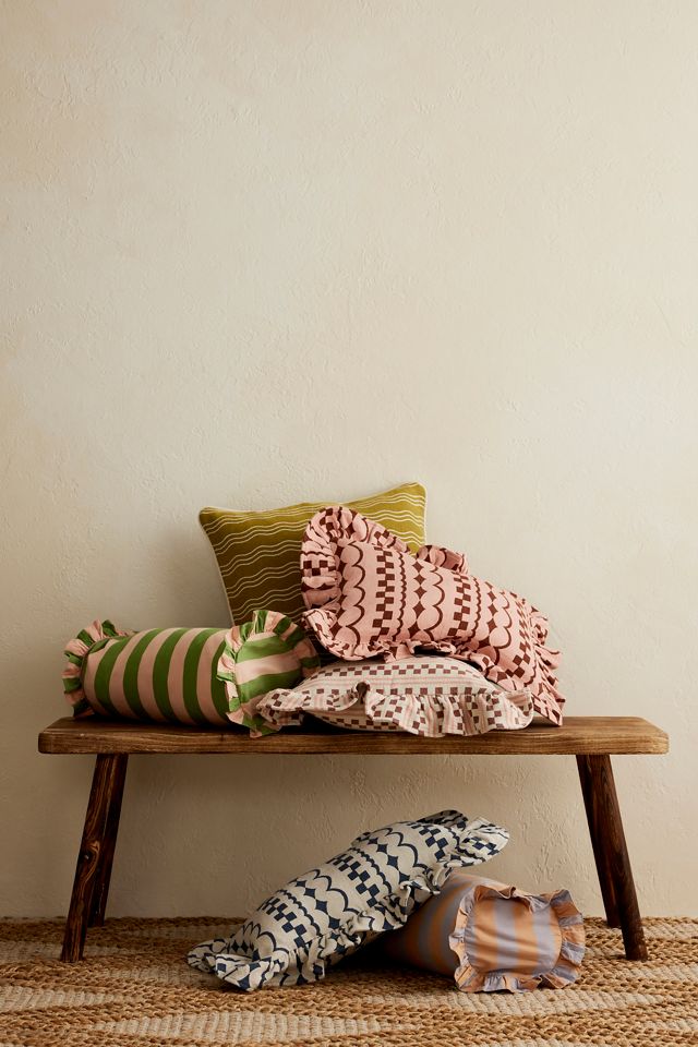 Coussin Traversin TBCo Rayures Vertes #2