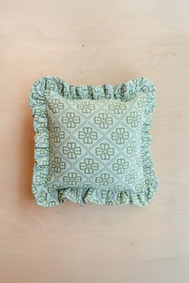 TBCo Floral Jacquard Cushion 