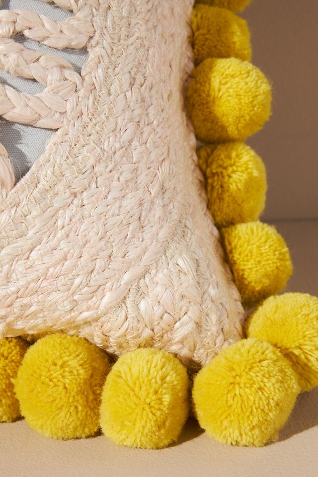 Charlie Sprout Jute Faye Pillow #2