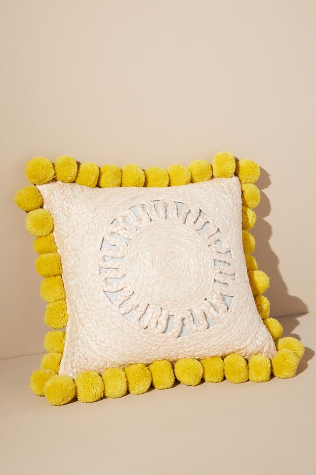 Charlie Sprout Jute Faye Pillow #1