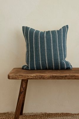 Ellenvale Interiors India Türkis Streifen Kissen