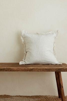 Cuscino in Lino a Righe Hallie di Ellenvale Interiors