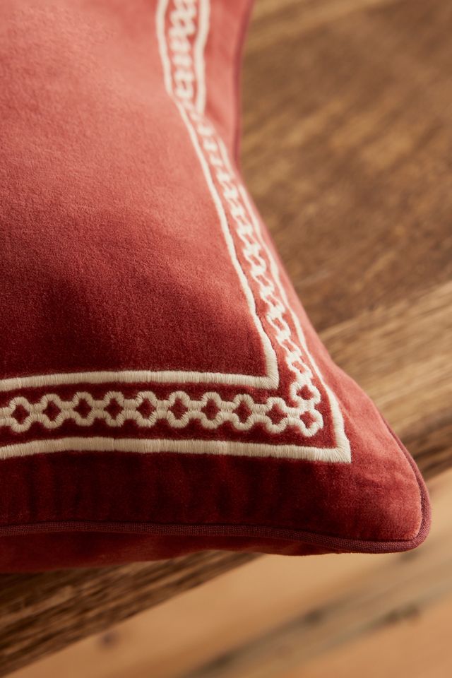 Cuscino in Velluto Birdie Fortescue Shisho #1