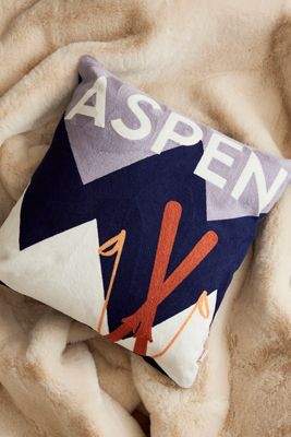 The Pillow Drop Aspen Square Cushion
