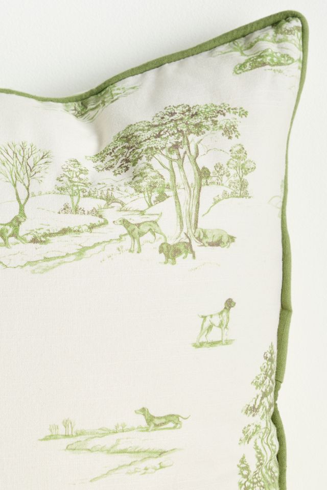 Aspen Toile Bedrucktes Baumwollkissen #2
