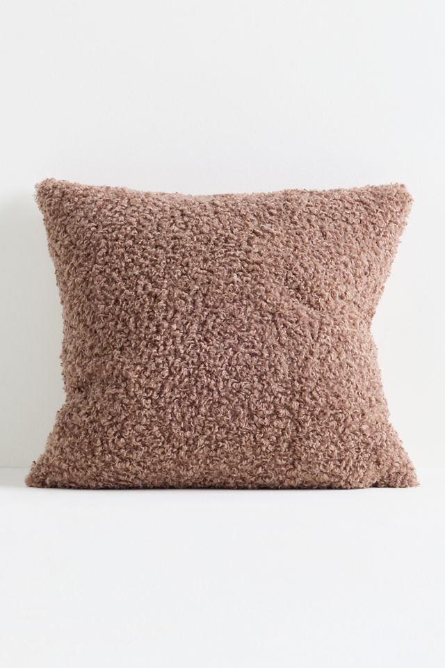 Coussin tissé en sherpa Cody #2