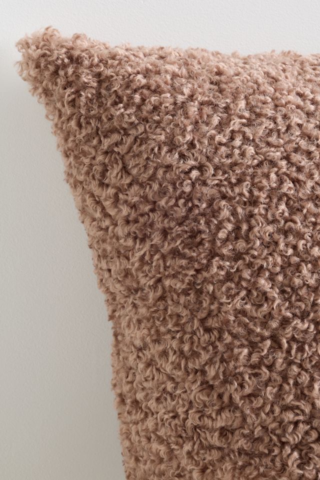 Coussin tissé en sherpa Cody #3