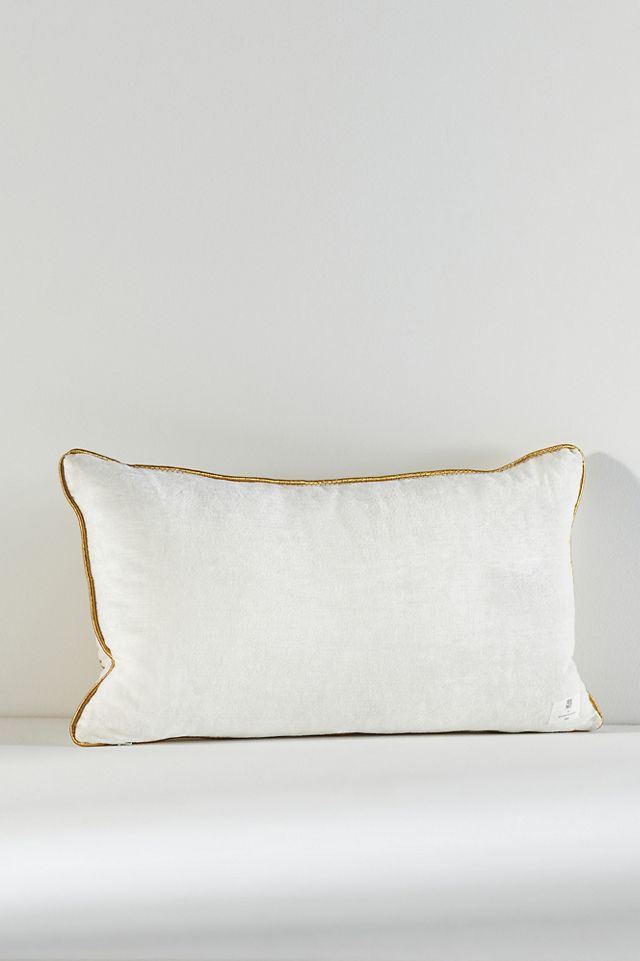 The Met x Anthropologie Floral Velvet Pillow #2