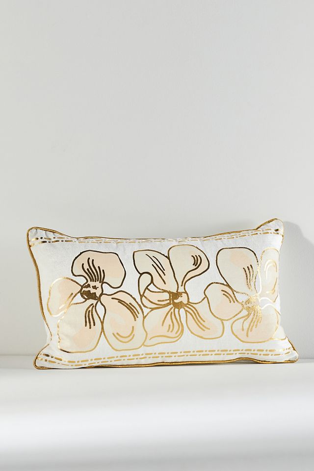 Anthropologie velvet pillow sale