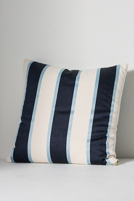 Anthropologie Sutton Cotton Printed Cushion