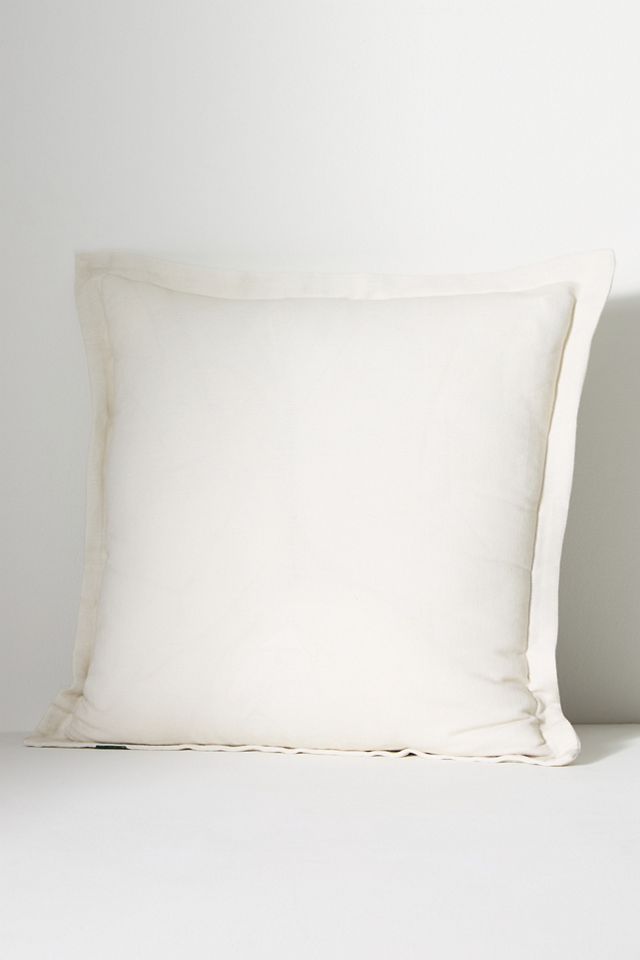Menagerie Embroidered Cotton & Linen Pillow #1