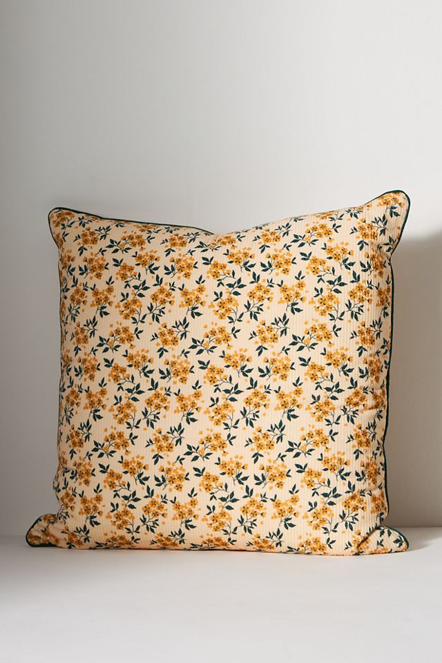 Vera Cotton Floral Printed Pillow #1